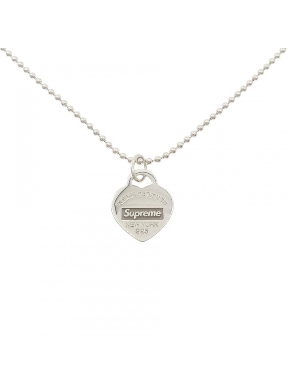 Tiffany & Co Heart Tag Necklace